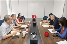 中国仪器仪表行业协会领导会见中检计量有限公司领导一行